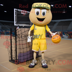 Gul Volleyball Net maskot...