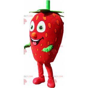 Giant strawberry mascot strawberry costume - Redbrokoly.com