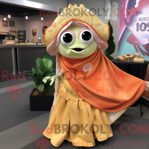 Peach Fish Tacos mascot...