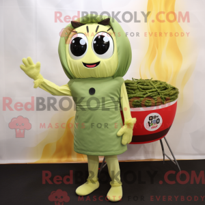 Olive Ramen mascot costume...