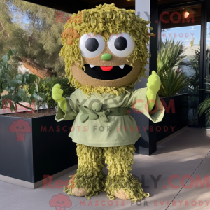 Costume de mascotte d Olive...