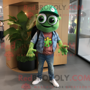 Costume mascotte de Green...