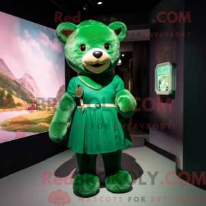 Bosgroene teddybeer...