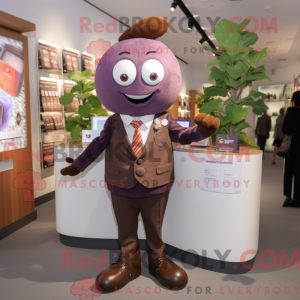Costume mascotte de prune...