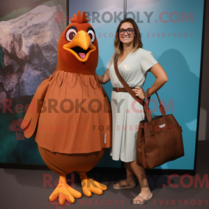 Rust Dove mascottekostuum...
