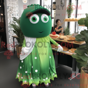 Green Shakshuka mascot...