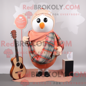 Peach Sækkepibe maskot...