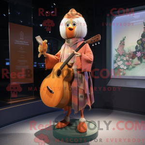 Peach Bagpipe mascot...