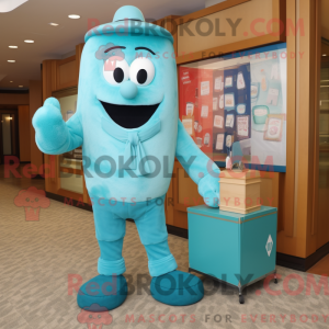 Turkis Candy Box maskot...