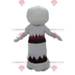 Eskimo mascot in dress. Indian mascot - Redbrokoly.com