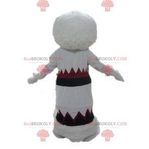 Mascote esquimó em vestido. Mascote indiana - Redbrokoly.com