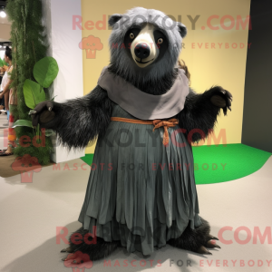Sloth Bear maskotdraktfigur...