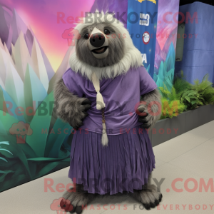 Sloth Bear maskotdraktfigur...