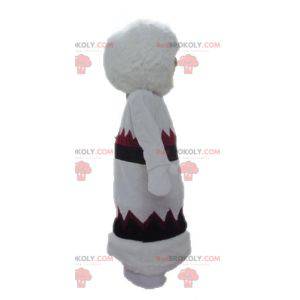 Eskimo mascot in dress. Indian mascot - Redbrokoly.com