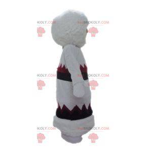 Mascote esquimó em vestido. Mascote indiana - Redbrokoly.com