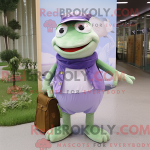 Disfraz de mascota rana...