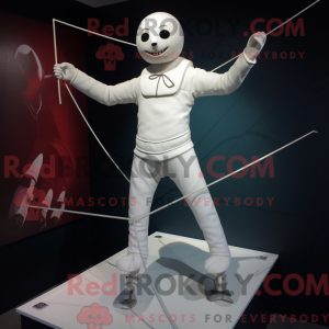 Maskotkostymefigure White...