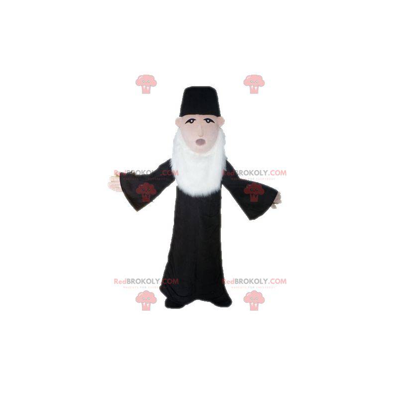 Mascote do padre. Mascote barbudo - Redbrokoly.com