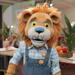 Costume de mascotte de Lion...