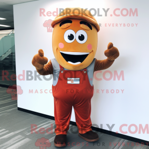 Rust Hamburger mascot...