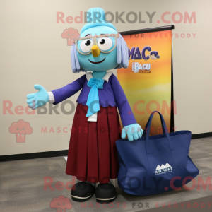 Advokat maskot kostume...