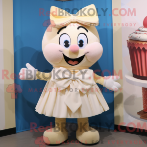 Cream Cupcake Maskottchen...
