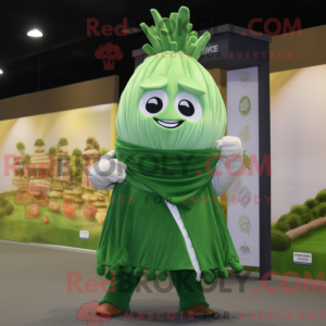 Disfraz de mascota de Green...