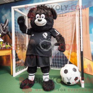 Black Soccer Goal...