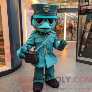 Disfraz de mascota Teal...