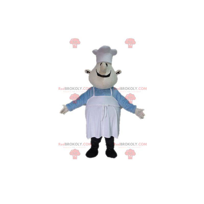 Chef-kok mascotte. Restaurant mascotte - Redbrokoly.com