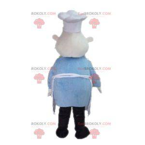Kockmaskot. Restaurangmaskot - Redbrokoly.com