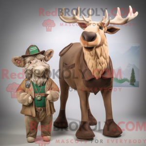Máscara de Elk Tan Irish...