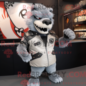 Disfraz de mascota Grey...