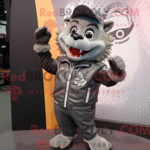 Disfraz de mascota Grey...