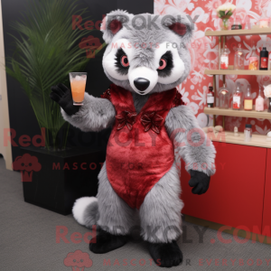 Grijze rode panda...