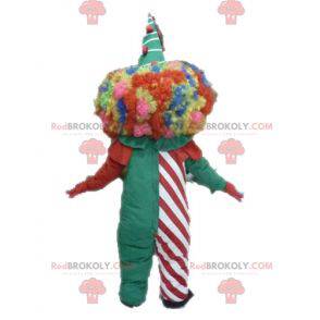 Colorful clown mascot. Circus mascot - Redbrokoly.com