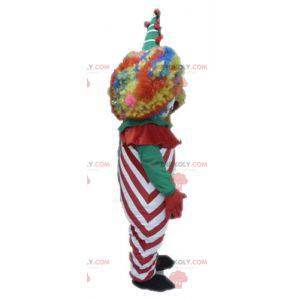 Colorful clown mascot. Circus mascot - Redbrokoly.com