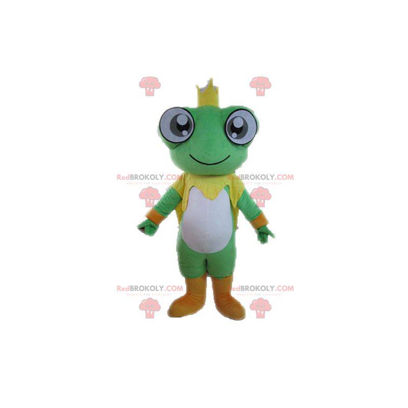 Maskot obří žába. Král maskot - Redbrokoly.com