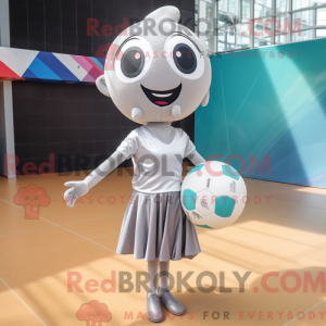 Zilveren volleybalbal...