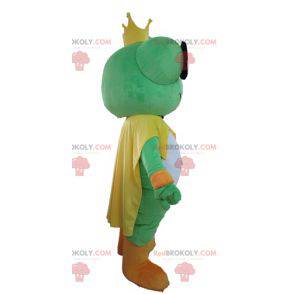Kæmpe frø maskot. King maskot - Redbrokoly.com