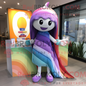 Lavender Rainbow maskot...