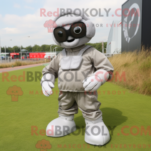 Costume de mascotte Silver...