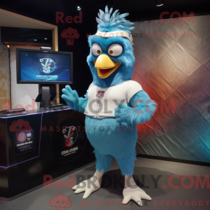 Figura de máscara de galo...