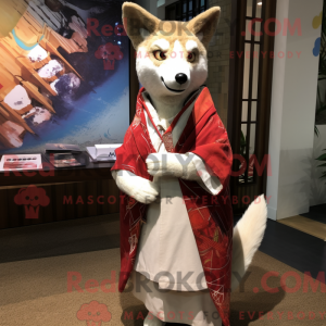 Dingo mascottekostuum...