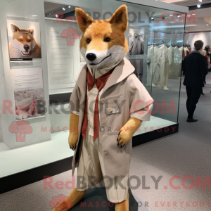 Dingo mascottekostuum...