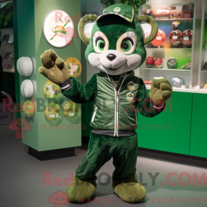 Forest Green Candy mascot...