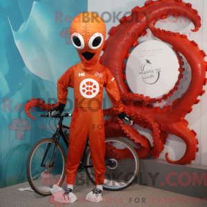 Rust Hydra mascottekostuum...