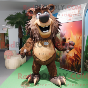Disfraz de mascota de...