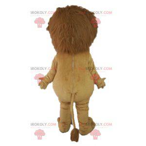 Mascotte de lion géant. Mascotte de félin - Redbrokoly.com