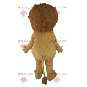 Mascotte leone gigante. Mascotte felina - Redbrokoly.com